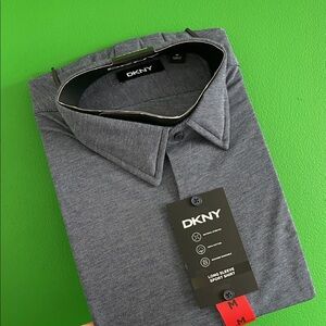 DKNY Men's Long Sleeve Dress Shirt